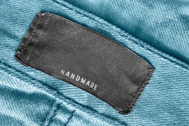 Handmade clothing label