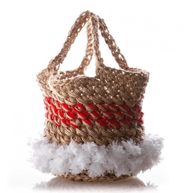 Handmade crocheted eco bag