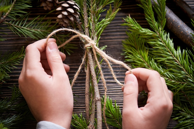 Handmade Fir Wreath