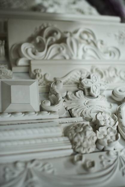 Handmade from plaster