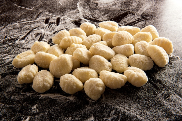 Handmade gnocchi pasta