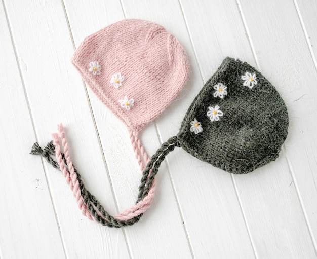 Handmade hat for newborn