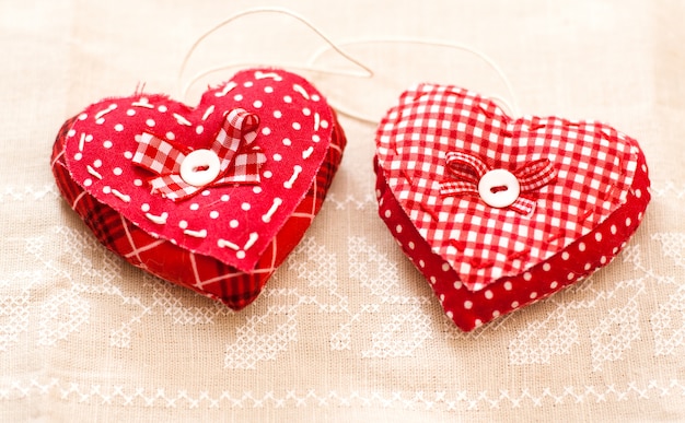 Сердечки ручной работы на день Святого Валентина