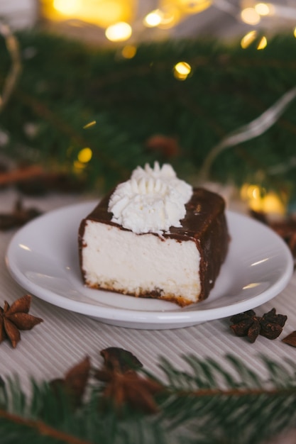 Handmade homemade sweets on a Christmas.