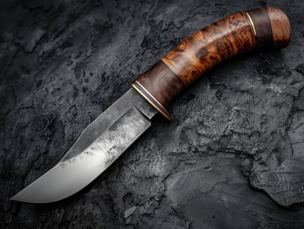 Handmade hunting knife