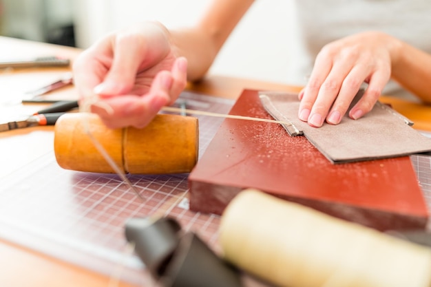 handmade leather