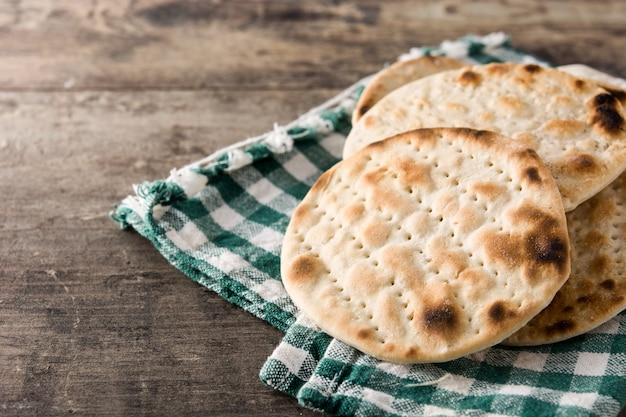 Handmade matzah for Jewish Passover