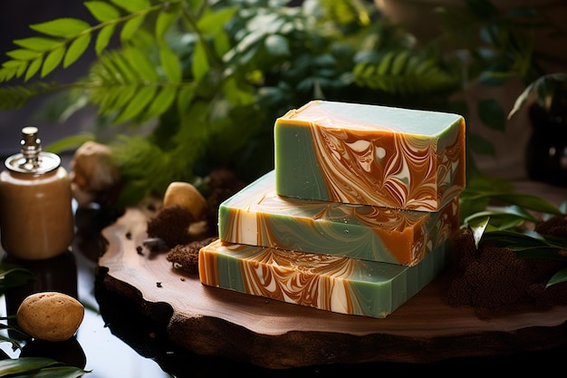 Handmade natural soap DIY