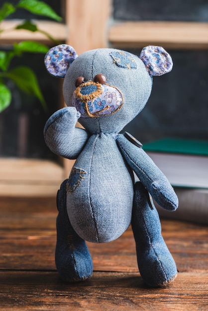 Handmade Stuffed Bear Toy