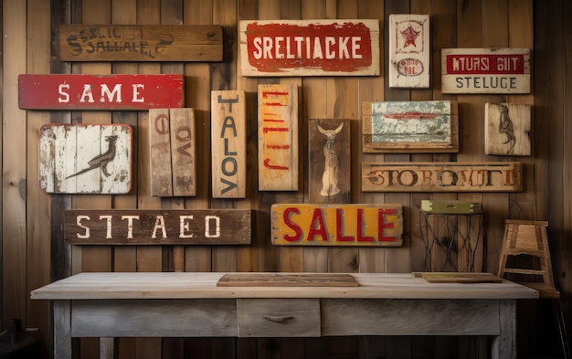 HandPainted Wooden Signs