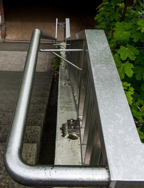 Photo handrail at stairs