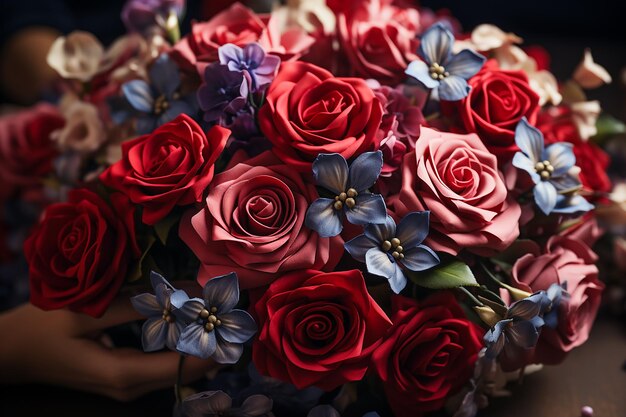 hands_arranging_flowers_in_the_shape_of_an_american