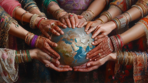 地球 を 優しく 抱きしめる 多様性 の 手