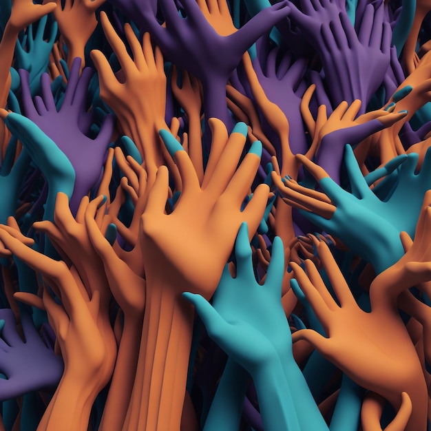 Hands_generative_art_largescale_repetition