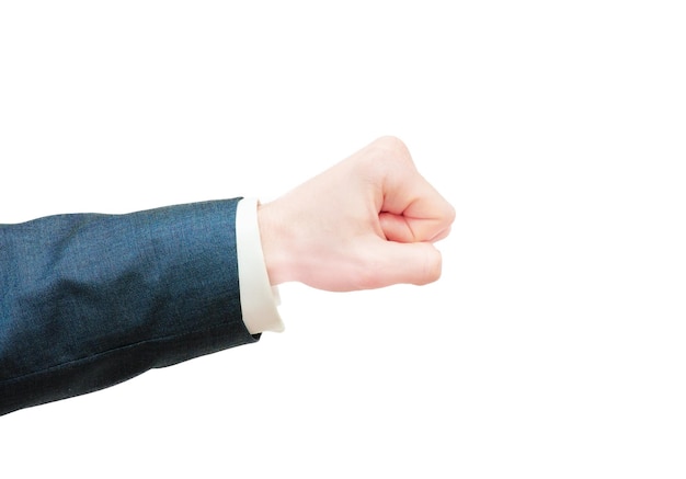 Hands isolated on white background