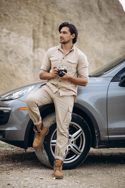 Handsome Man Driving Car Stock Photo - Download Image Now - Driving, Car,  Men - iStock