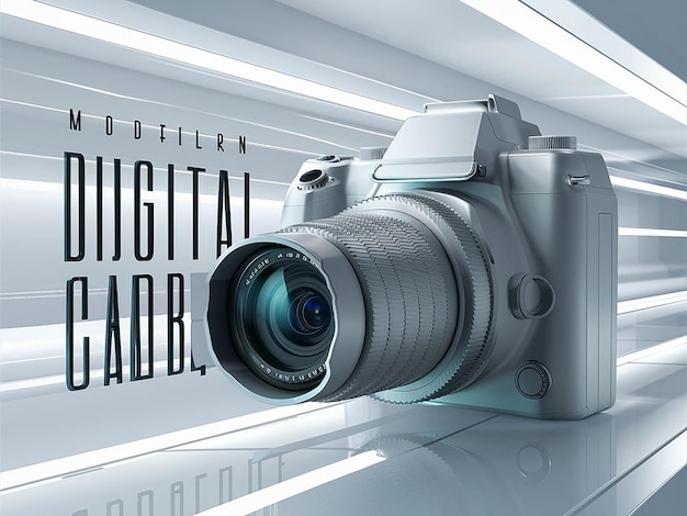 Handsome modern Looking Real Photo of Digital Camera