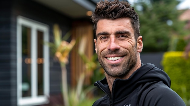 Handsome Smiling Landscape Architect Headshot