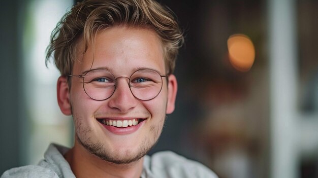 Handsome Smiling Stage Manager Headshot