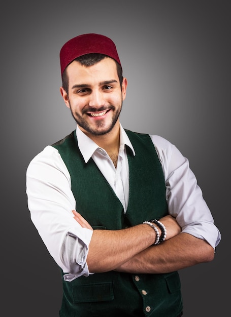 Handsome Turkish man