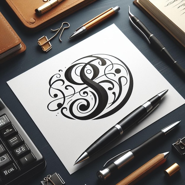 Handwriting and calligraphy logo design