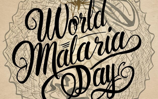 Handwritten World Malaria Day