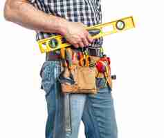 Photo handyman and tools