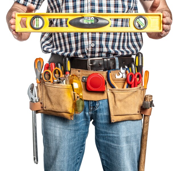 Photo handyman and tools