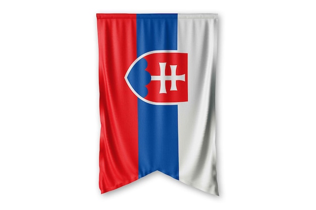 Висячий баннер с чешским флагом.