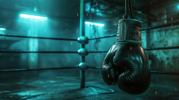 Hanging Boxing Gloves and Speed Bag for Training