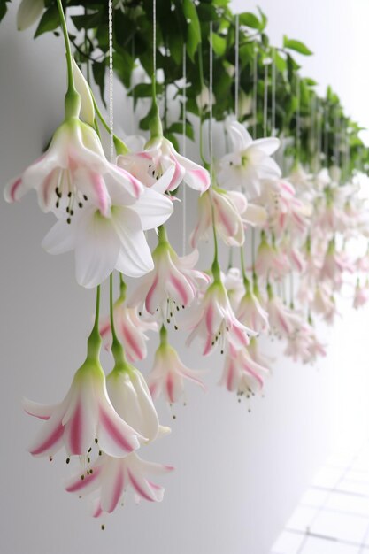 Hanging flowers for the home