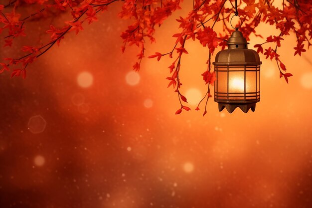 Hanging lanterns for chinese new yea rbackground