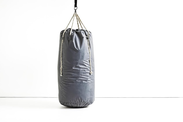 Photo hanging punching bag