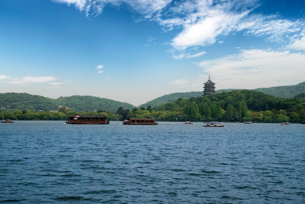 Hangzhou West Lake Chinees tuinlandschap