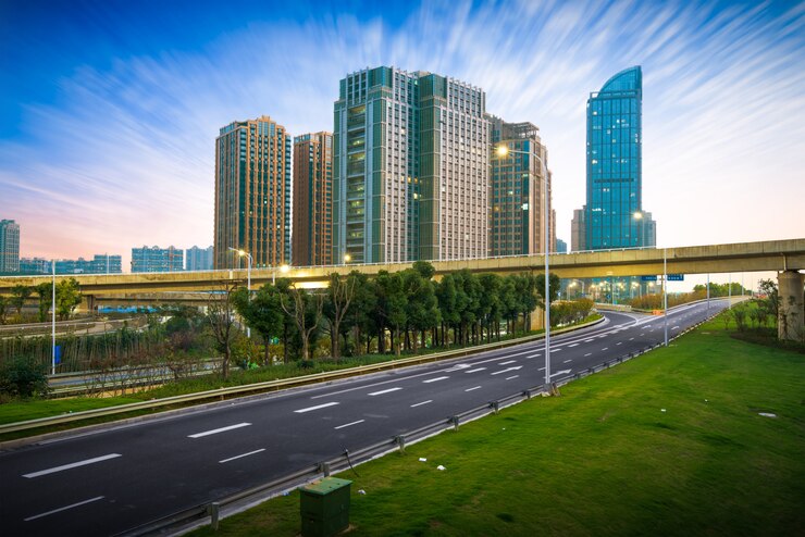 Hangzhou, Zhejiang, China, vrije tijd en hoogbouw van het publiek.