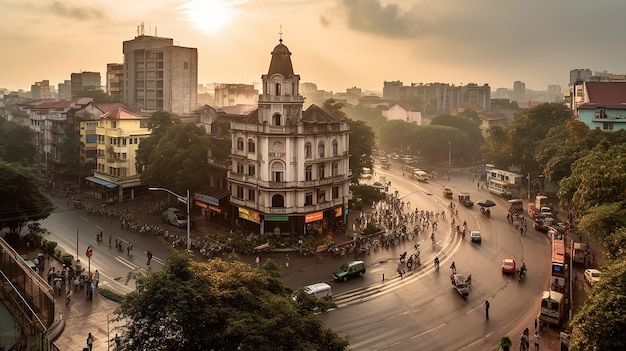 Photo hanois ba dinh square