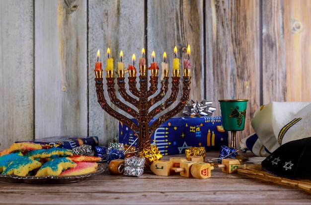 Candele hanukkah, festività ebraiche