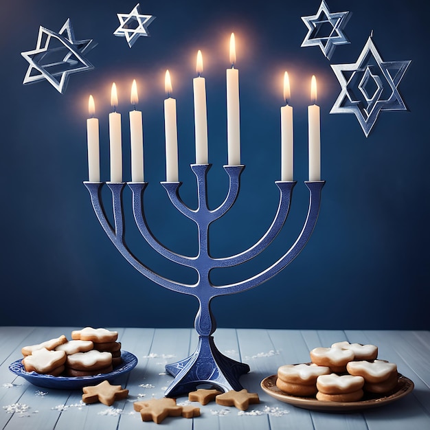 Foto celebrazione del giorno di hanukkah