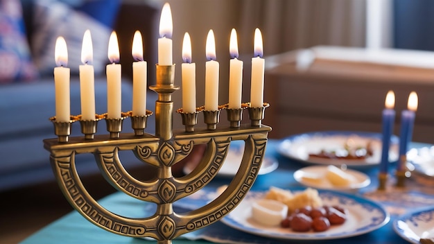 Foto hanukkah decoratie