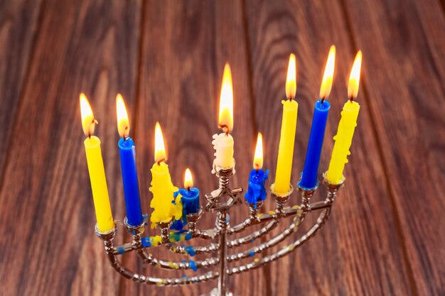 Hanukkah menorah candles Jewish holidays Hanukkah, the Jewish Festival of Lights