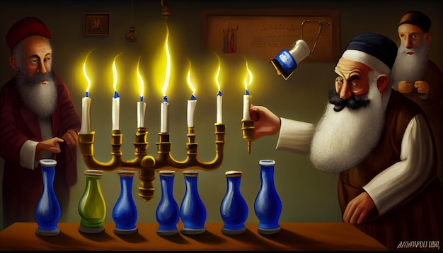 Hanukkah the Oil Miracle December 7th 1
