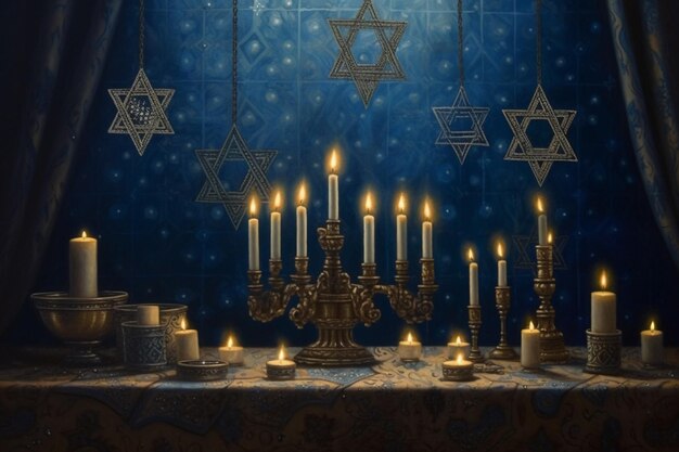 Foto hanukkah