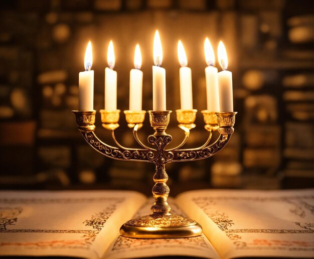 Foto hanukkah (giornata di hanukkah)