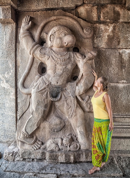 Hanuman in Hampi