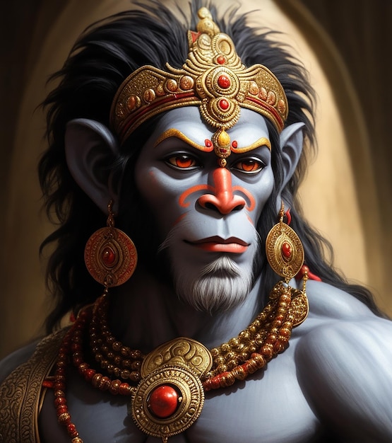 Hanuman-leger, een van Lord Rama's meest vertrouwde leger in Ramayana