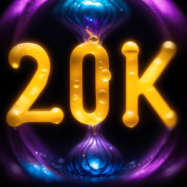 Foto happy 20k per i social media