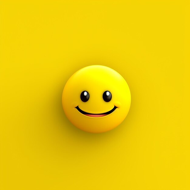 Happy 3d emoji faces