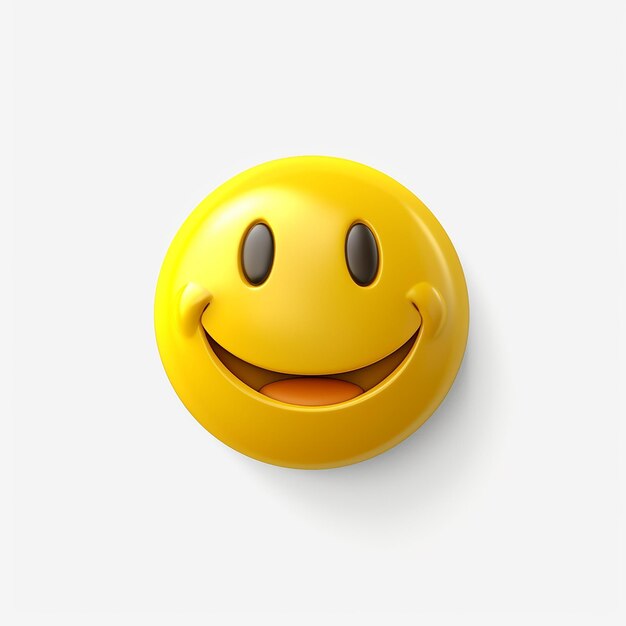 Happy 3d emoji faces