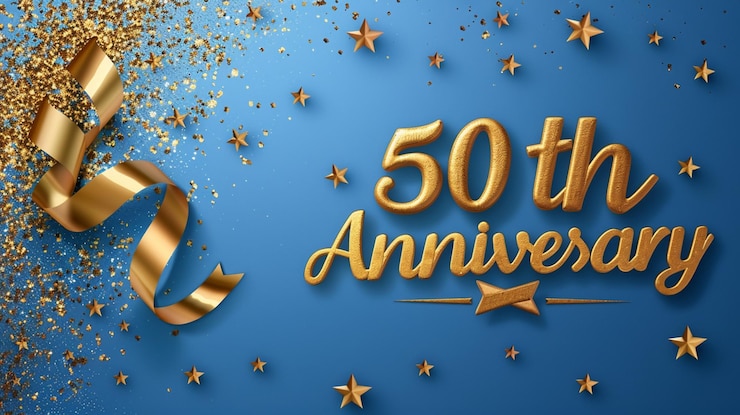 Photo happy 50th anniversary to you greeting card