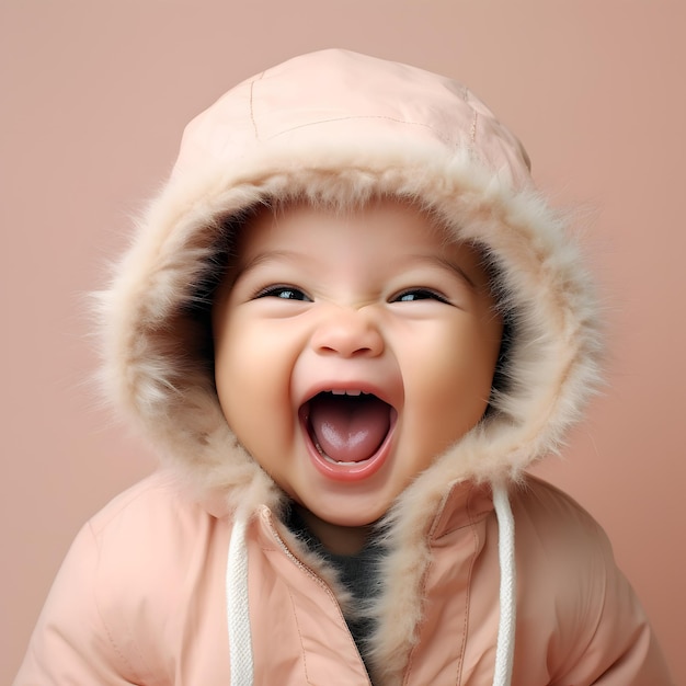 Happy baby photo